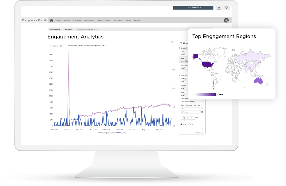Engagement Analytics Product Screenshot